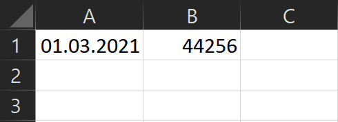 excel zmiana dat