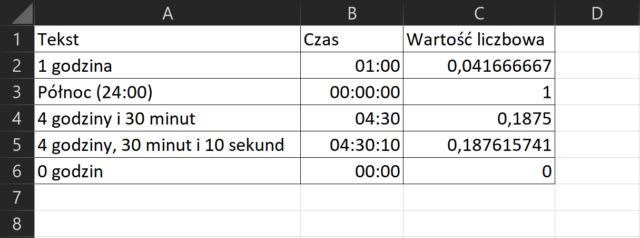 excel ustawianie dat