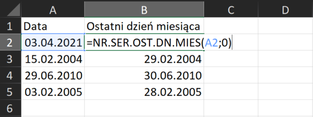 jak odjąć daty w excelu