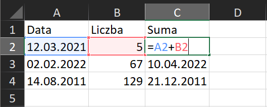 sumowanie godzin excel