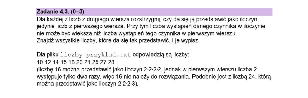 Matura informatyka 2024 - Zad 4.3 - odpowiedzi