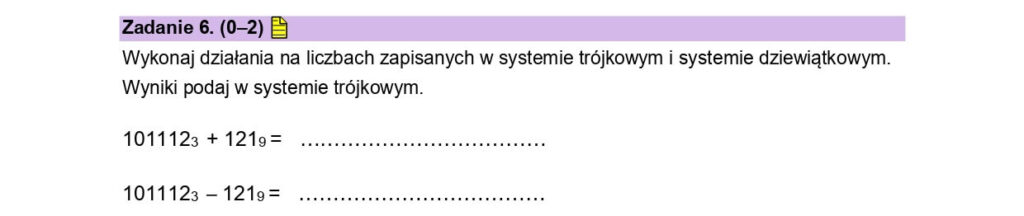 Matura informatyka 2024 - Zad 6 - odpowiedzi