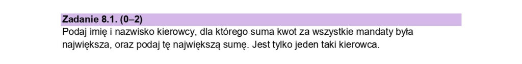 Matura informatyka 2024 - Zad 8.1 - odpowiedzi